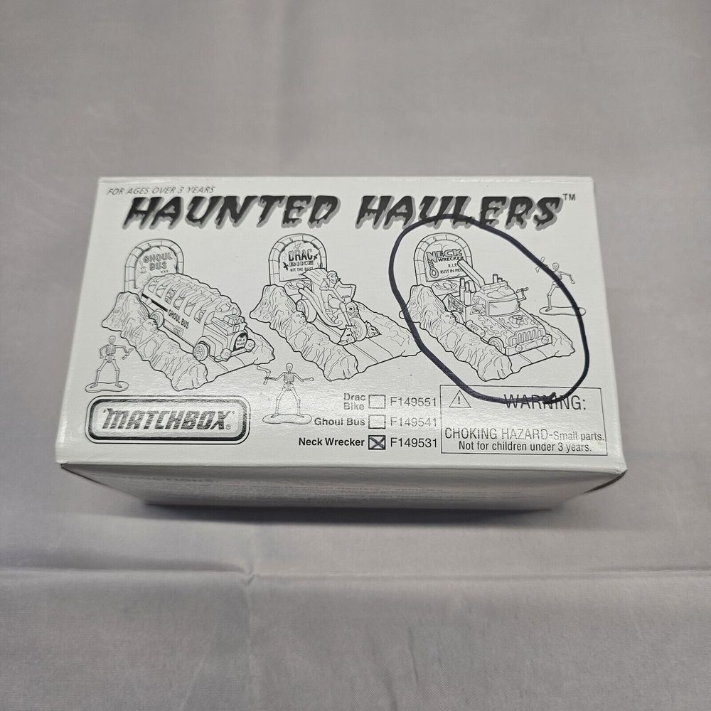 Matchbox Haunted Hauler Neck Wrecker 1997 New F149531